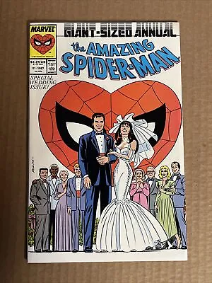 Buy Amazing Spider-man Annual #21 First Print Marvel (1987) Wedding Mary Jane • 15.83£
