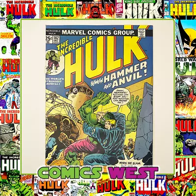 Buy INCREDIBLE HULK #182 6.5 (FN) 3rd App. WOLVERINE! Herb Trimpe! 1974 • 95.94£