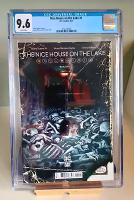 Buy Nice House On The Lake #1 (2021) 2nd Print – DC Black Label Key - CGC 9.6 NM+ • 36.95£