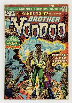 Buy Strange Tales #169 GD 2.0 1973 Origin & First Brother Voodoo Story • 229.28£