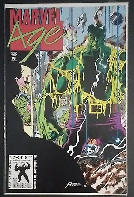 Buy Marvel Age #118 - Incredible Hulk Cvr By George Perez - 1992 Comic  • 4£
