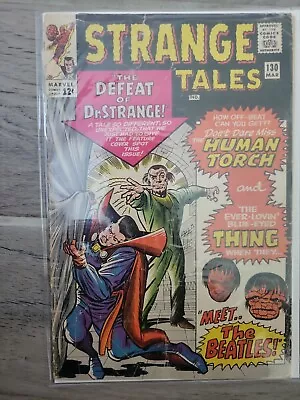 Buy Strange Tales #130 (1965, Marvel) Low Grade • 26.09£