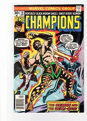 Buy Champions #10 VF 1976 MARVEL COMICS • 11.92£