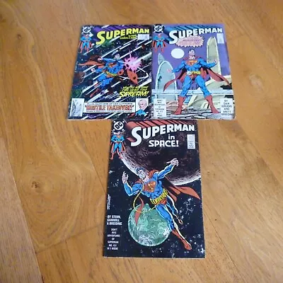 Buy Superman DC Comics Issues 28 29 30 Feb March April 1989 READ • 10.99£
