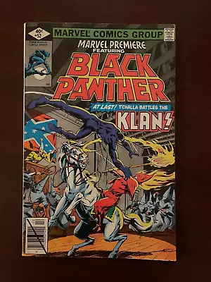 Buy Marvel Premiere #52 (Marvel 1980) Black Panther Vs. Ku Klux Klan 6.0 FN • 12£