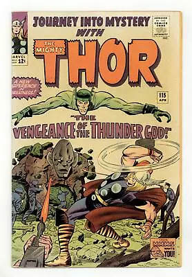 Buy Thor Journey Into Mystery #115 VG- 3.5 1965 • 26.50£