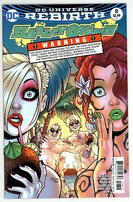 Buy Harley Quinn (2016) #8 NM- 9.2 Amanda Conner Poison Ivy Cover • 2.75£