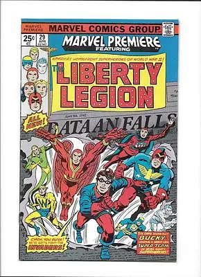 Buy Marvel Premiere #29 [1976 Fn+] The Liberty Legion • 7.88£