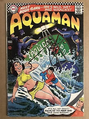 Buy Aquaman #33 First Printing Original DC Comic Book First Aqua-girl Appearance • 96.03£