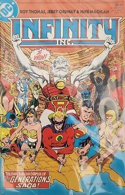 Buy Infinity INC No.10 - DC Comics  - Jan 1985 Ft Superman, Wonder Woman Etc • 2.90£