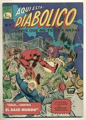 Buy DIABOLICO #19 Solo Contra El Mundo, Daredevil La Prensa Comic 1968 • 19.86£