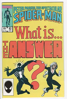 Buy SPECTACULAR SPIDER-MAN #92 - 7.0 - WP - Black Cat VS The Answer • 2.39£