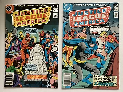 Buy (1979) Justice League Of America #171-172 Death Of Mr Terrific! Complete Set! • 15.82£