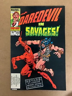 Buy Daredevil #202 - Jan 1984 - Vol.1 - Direct Edition - (170A) • 2.69£