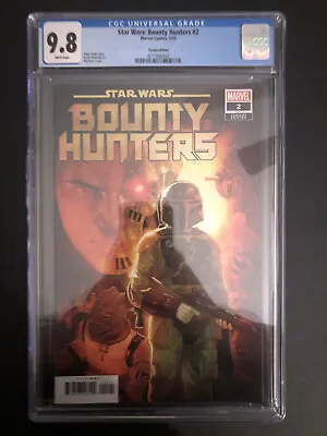 Buy Star Wars Bounty Hunters #2 1:25 Noto Variant Cgc 9.8 Boba Fett Marvel • 237.14£