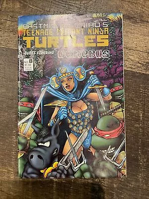 Buy Teenage Mutant Ninja Turtles #8 Mirage Studios 1986 Cerebus • 15.99£