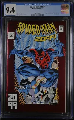 Buy 🕸 Spider-Man 2099 #1 CGC 9.4🔑 :: Origin Spider-Man 2099!! :: Marvel 1992 🕷 • 22.31£