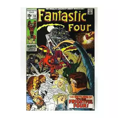 Buy Fantastic Four (1961 Series) #94 In Fine Condition. Marvel Comics [x  • 94.58£