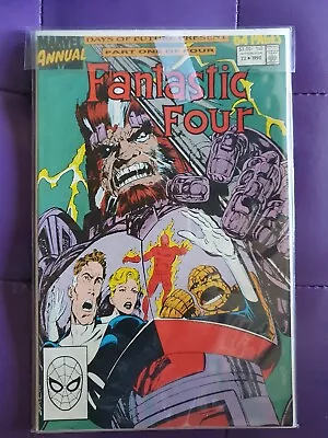 Buy 1990 Marvel Fantastic Four Annual 23 VF+ Days Of Future Present 1/4 Ahab 1st App • 23.07£