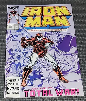 Buy IRON MAN #225 (1987) 1st Armor Wars Marvel Comics Layton Bright Michelinie • 9.59£