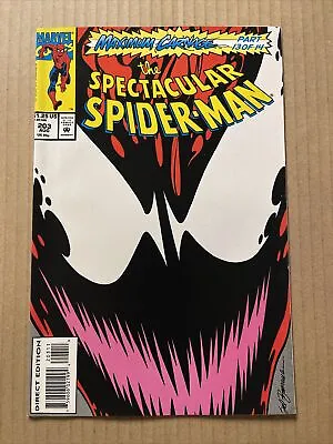 Buy Spectacular Spider-man #203 Marvel Comics 1st Print (1993) Maximum Carnage Venom • 11.82£