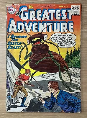 Buy My Greatest Adventure #41 DC Comics Silver Age Dick Dillion Sheldon Moldoff Fr • 6.32£