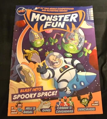 Buy UK Comic MONSTER FUN Issue 13 November 1st 2023 Spooky Space! • 8£