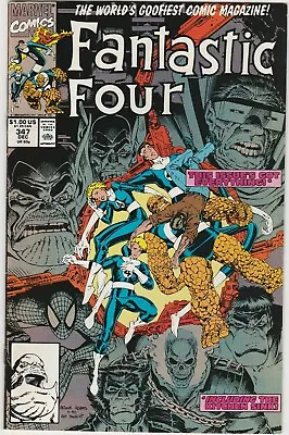 Buy Fantastic Four 347 New Team, Wolverine, Spiderman, Hulk, Ghost Rider • 12.50£