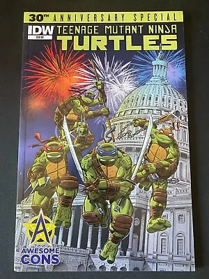 Buy Teenage Mutant Ninja Turtles 30th Anniversary Awesome Cons Variant IDW • 15.88£