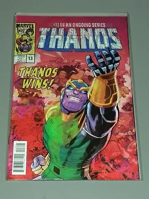 Buy Thanos #13 Lenticular Variant Nm+ (9.6 Or Better) January 2018 Marvel Comics • 49.99£