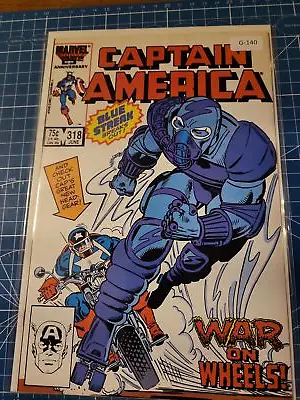Buy Captain America #318 Vol. 1 8.0+ 1st App Marvel Comic Book G-140 • 4.74£