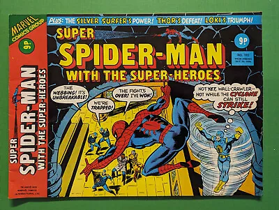 Buy Super Spider-Man Comic No 193, October 20th 1976, Marvel UK, FREE UK POSTAGE • 7.99£