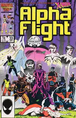 Buy Alpha Flight (1st Series) #33 VF; Marvel | 1st Appearance Lady Deathstrike Migno • 11.93£