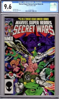 Buy Marvel Super Heroes Secret Wars #6 CGC9.6, White Pages, CGC #4179230006 • 99.93£