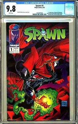 Buy Spawn #1 (1992) - CGC 9.8 - FIRST SPAWN APPEARANCE • 144.99£