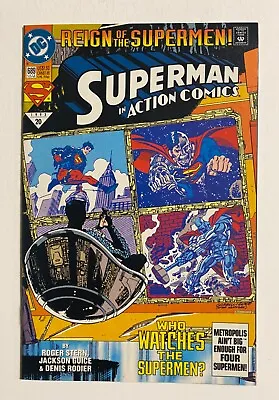 Buy SUPERMAN In ACTION COMICS   #689  : 1st Black Superman Suit • 2.77£