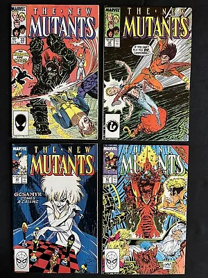Buy The New Mutants Comic Lot #33, 55, 68, 85 FN-VF • 10.35£