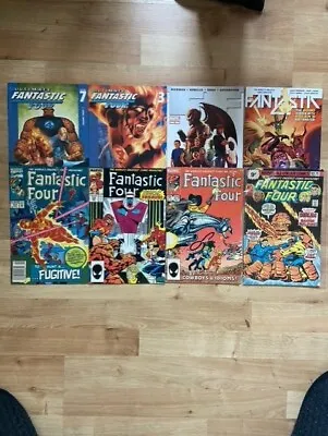 Buy Mixed Batch Of 8 X Fantastic Four Comics From Marvel Comics • 3.95£
