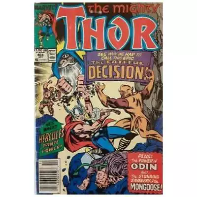 Buy Thor (1966 Series) #408 Newsstand In Very Fine + Condition. Marvel Comics [m] • 4.78£