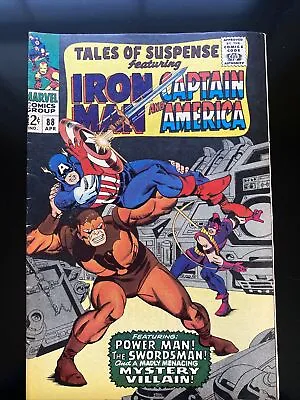 Buy Tales Of Suspense 88  Featuring Iron Man & Captain America  Power Man Appearance • 59.47£