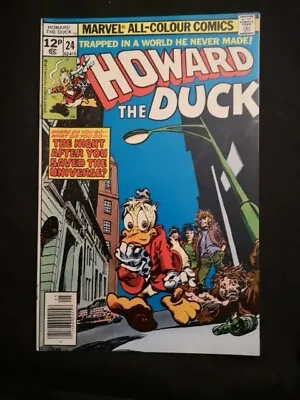 Buy Howard The Duck 24 Gerber /brunner  Collectors Issue Marvel Comics • 5£