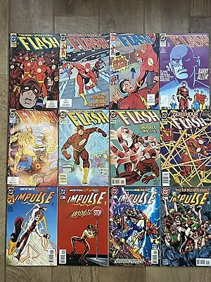 Buy The Flash And Impulse 90s DC  Waid 52 Issues $2 A Comic Free  Priority Shipping • 79.02£