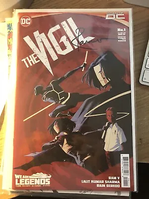 Buy DC  Comics The Vigil #1 Cover A.Signed By Ram V! 2023 • 12£