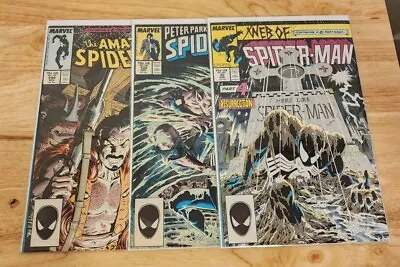 Buy Web Of Spider-man #32, The Amazing Spider-man  #294 & Spectacular #132 • 27.87£