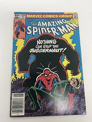 Buy Superb Amazing Spider-Man #229 Juggernaut Marvel 1982 Marvel MCU High Grade NM! • 40.21£