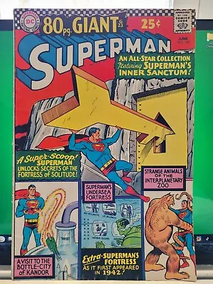 Buy Superman #187 1966 DC Comic Book Silver Age 80 Page Giant  • 40.21£