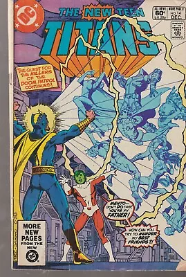 Buy Dc Comics New Teen Titans #14 (1981) F • 3.35£