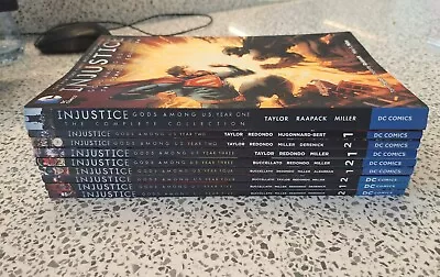 Buy Injustice: Year 1-5 - 9 Books - DC Comics - Superman/Batman/Wonder Woman  • 50£