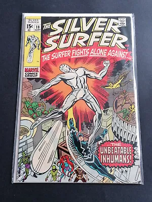 Buy Silver Surfer #18 - Marvel Comics - September 1970 - 1st Print • 59.72£