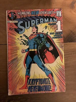 Buy Superman ( DC) 233   (1971).   Neal Adams ICONIC COVER Very Rare • 75£